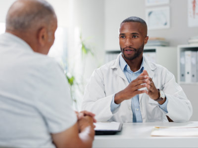 Doctor, patient and consultation